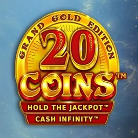 20 Coins Grand Gold Edition slot logo by Wazdan at SlotsPalace Casino