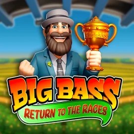 Big Bass Return to the Races game by Pragmatic Play – logo hosted on SlotsPalace Casino