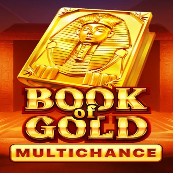 Book of Gold Multichance logo by Playson SlotsPalace Casino
