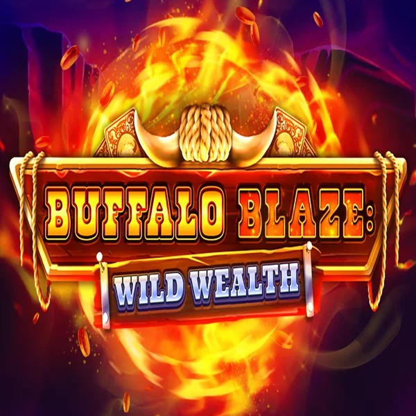 Buffalo Blaze Wild Wealth by OctoPlay, showcased at slotspalacegreece.com – game logo