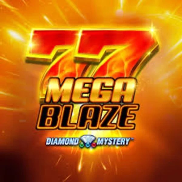 Diamond Mystery Mega Blaze logo by Greentube at SlotsPalace Casino