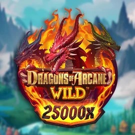 Try Dragons of Arcane Wild slot by Foxium on slotspalacegreece.com – logo image