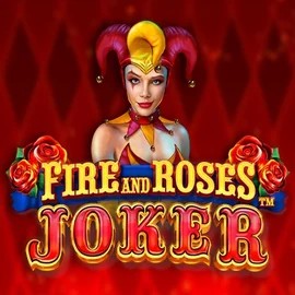 Fire and Roses Joker slot logo by Triple Edge Studios at SlotsPalace Casino