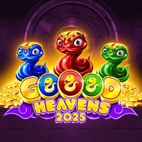 Goood Heavens online game logo by Rarestone Gaming on slotspalacegreece.com