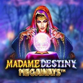 Madame Destiny Megaways game by Pragmatic Play – logo hosted on SlotsPalace Casino