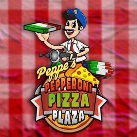 Peppe’s Pepperoni Pizza Plaza logo by Pragmatic Play SlotsPalace Casino
