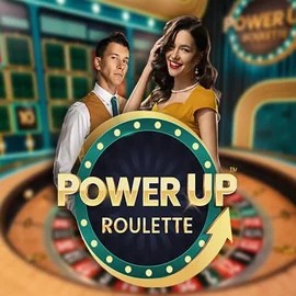 PowerUP Roulette game by Pragmatic Play – logo hosted on SlotsPalace Casino